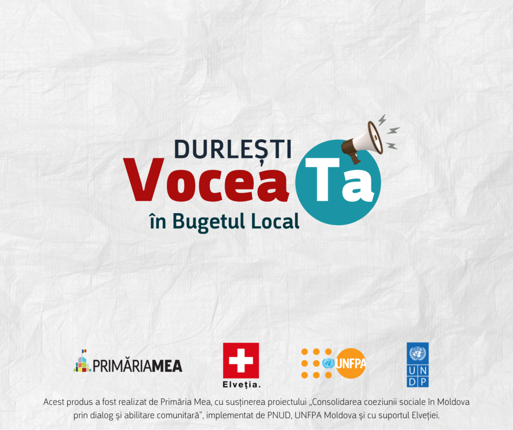 Rezolvă o problemă locală și include-o în bugetul orașului pentru 2026